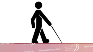 fehér bot - vakság - látásvesztés - látás