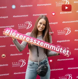 Ponekker Virág influencer lézeres szemműtét vélemény