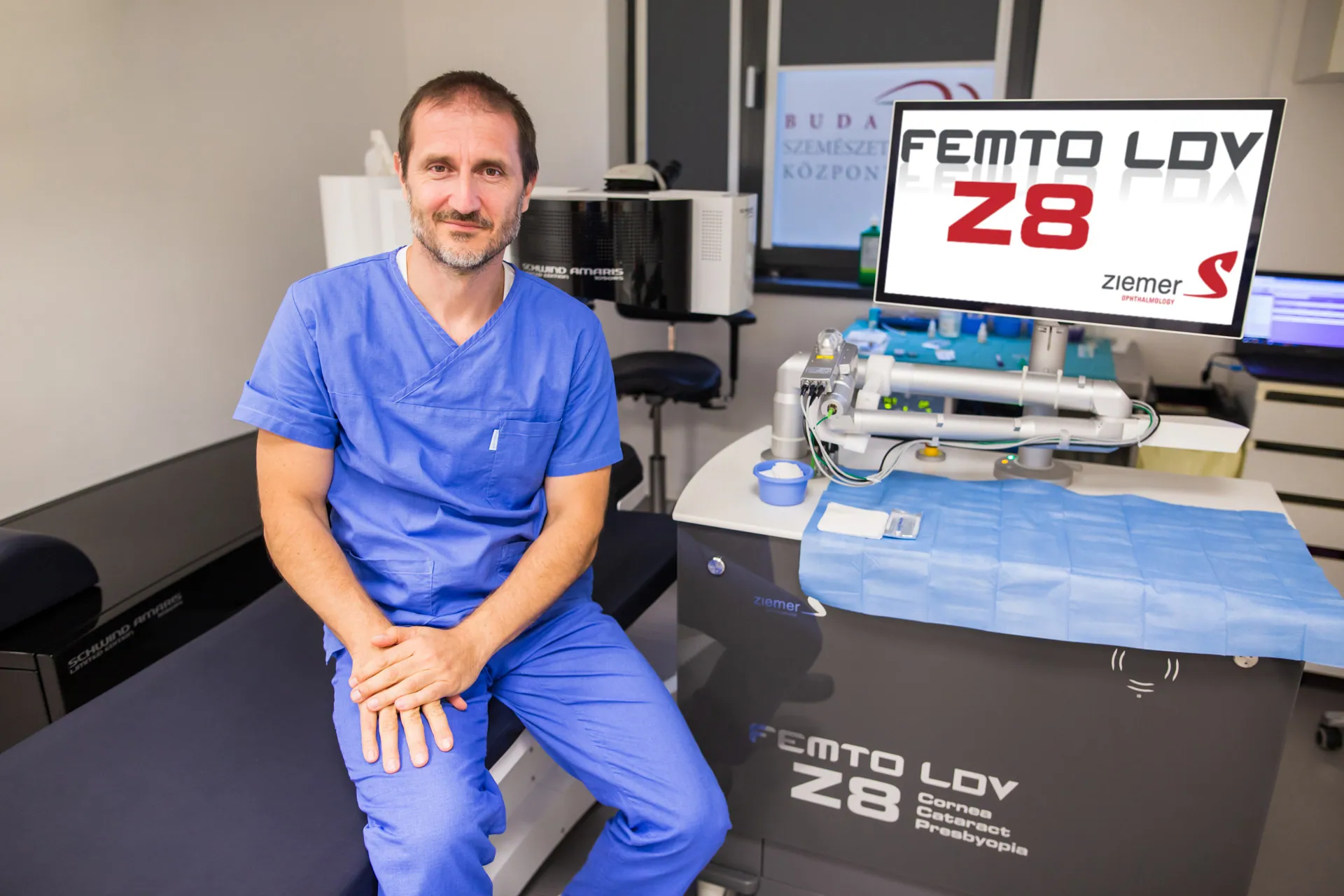 Ziemer FEMTO LDV Z8 és Dr. Nagymihály Attila | lézeres szemműtét