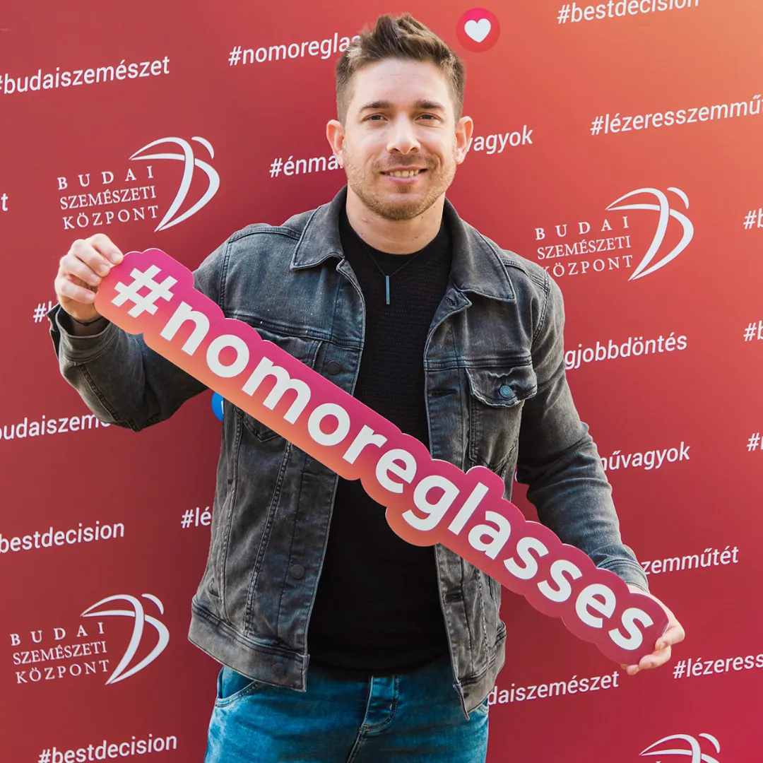 Deres Ádám - lézeres szemműtét vélemény - Z Femto 7D - Exatlon Hungary